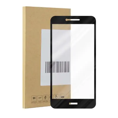 CADORABO Asus ZenFone 3 MAX (5.2 Zoll) - Zaščitna folija za transparentna s črno barvo - Zaščitno steklo s kaljenim zaslonom s trdoto 9H in 3D