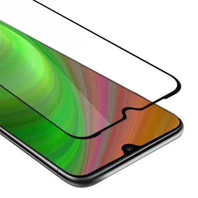 Oklepni film Cadorabo Full Screar, združljiv z Xiaomi - zaščitnim filmom v prozornem s črno -kaljenim zaščitnim steklom v 9H trdoti s 3D dotikom