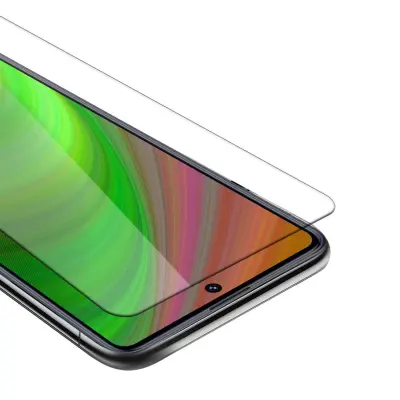 Oklepni film Cadorabo, združljiv z Huawei - zaščitnim filmom v visoki prosojnosti - kaljeno zaščitno steklo v 9H trdoti s 3D -združljivostjo na dotik