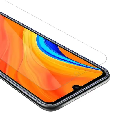 Oklepni film Cadorabo, združljiv z Huawei - zaščitnim filmom v visoki prosojnosti - kaljeno zaščitno steklo v 9H trdoti s 3D -združljivostjo na dotik