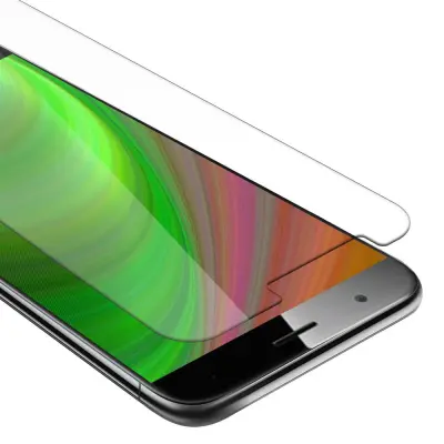 Oklepni film Cadorabo, združljiv z Huawei - zaščitnim filmom v visoki prosojnosti - kaljeno zaščitno steklo v 9H trdoti s 3D -združljivostjo na dotik