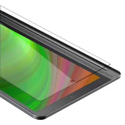 Oklepni film Cadorabo, združljiv z Lenovo v visoki prosojnosti - kaljeno zaščitno steklo v 9H trdoti s 3D združljivostjo na dotik