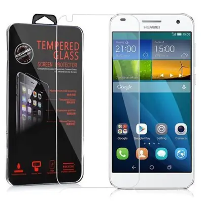 Oklepni film Cadorabo, združljiv z Huawei - zaščitnim filmom v visoki prosojnosti - kaljeno zaščitno steklo v 9H trdoti s 3D -združljivostjo na dotik