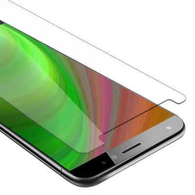 Oklepni film Cadorabo, združljiv z Huawei - zaščitnim filmom v visoki prosojnosti - kaljeno zaščitno steklo v 9H trdoti s 3D -združljivostjo na dotik