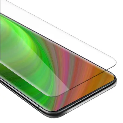 Oklepni film Cadorabo, združljiv z oppo - zaščitnim filmom v visoki prosojnosti - kaljeno zaščitno steklo v 9H trdoti s 3D združljivostjo na dotik