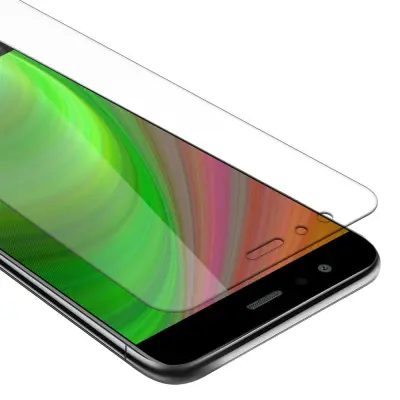 Oklepni film Cadorabo, združljiv z Huawei - zaščitnim filmom v visoki prosojnosti - kaljeno zaščitno steklo v 9H trdoti s 3D -združljivostjo na dotik