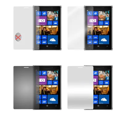 CADORABO Nokia - Zaščitnimi filmi v High Clear - 4 filmi (1x zasebnost - 1x ogledalo - 1x Matt - 1x anti -Fingerprint)
