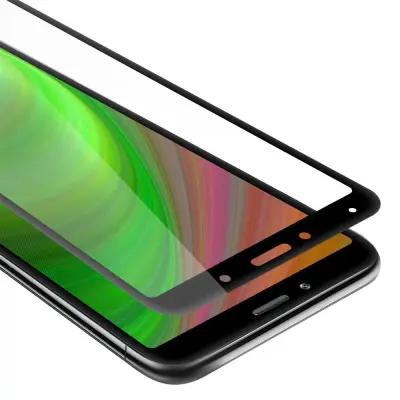 Oklepni film Cadorabo Full Screar, združljiv z Xiaomi - zaščitnim filmom v prozornem s črno -kaljenim zaščitnim steklom v 9H trdoti s 3D dotikom