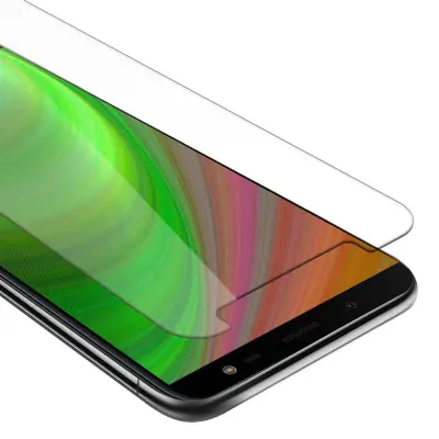 CADORABO Samsung - zaščitnim filmom v visoki prosojnosti - kaljeno zaščitno steklo v 9H trdoti s 3D združljivostjo na dotik