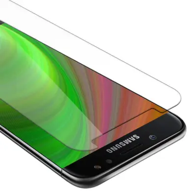 CADORABO Samsung - zaščitnim filmom v visoki prosojnosti - kaljeno zaščitno steklo v 9H trdoti s 3D združljivostjo na dotik
