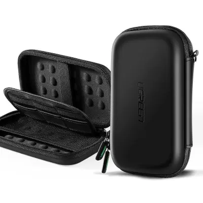 Ohišje za trdi disk SSD in GSM dodatki UGREEN (M) (črna)