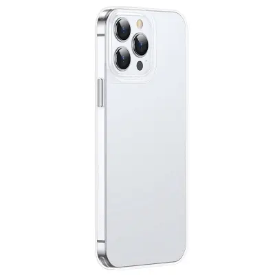 Baseus Simple Transparent Case za iPhone 13 Pro Max (bel)