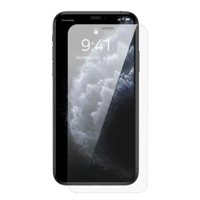 Folija iz kaljenega stekla Baseus 0,3 mm iz polnega stekla (paket 2 kosov) za iPhone XS Max/11 Pro Max 6,5 palca