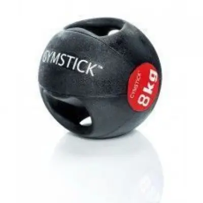 Medicinka z ročkami Gymstick, 8 kg