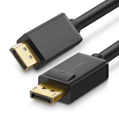 Kabel DisplayPort na DisplayPort UGREEN DP102, 4K, 3D, 1m (črn)