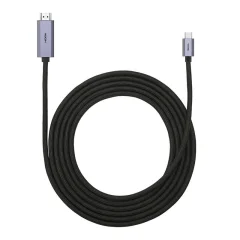 USB-C na HDMI kabel Baseus, 4K, 3m (črn)
