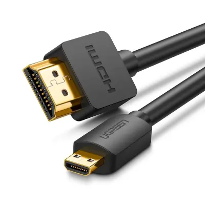 Micro HDMI - HDMI kabel UGREEN HD127 4K 3D 3m (črn)