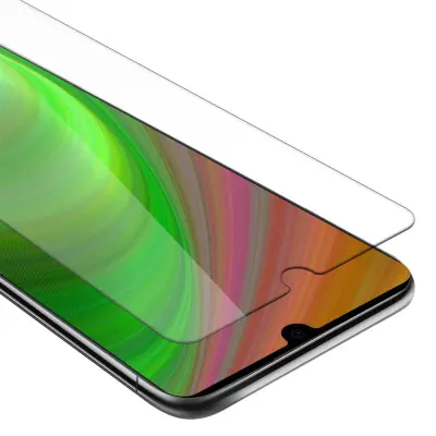 Oklepni film Cadorabo, združljiv z Huawei - zaščitnim filmom v visoki prosojnosti - kaljeno zaščitno steklo v 9H trdoti s 3D -združljivostjo na dotik