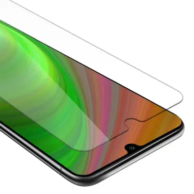 Oklepni film Cadorabo, združljiv z Huawei - zaščitnim filmom v visoki prosojnosti - kaljeno zaščitno steklo v 9H trdoti s 3D -združljivostjo na dotik