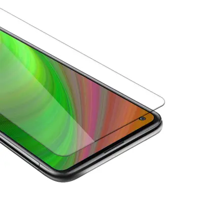 CADORABO Samsung - zaščitnim filmom v visoki prosojnosti - kaljeno zaščitno steklo v 9H trdoti s 3D združljivostjo na dotik