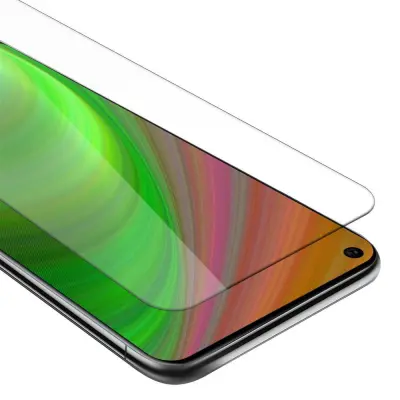 Oklepni film Cadorabo, združljiv z Huawei - zaščitnim filmom v visoki prosojnosti - kaljeno zaščitno steklo v 9H trdoti s 3D -združljivostjo na dotik