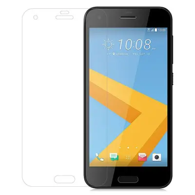 Oklepni film Cadorabo, združljiv s HTC - zaščitnim filmom v visoki prosojnosti - kaljeno zaščitno steklo v 9H trdoti s 3D združljivostjo na dotik