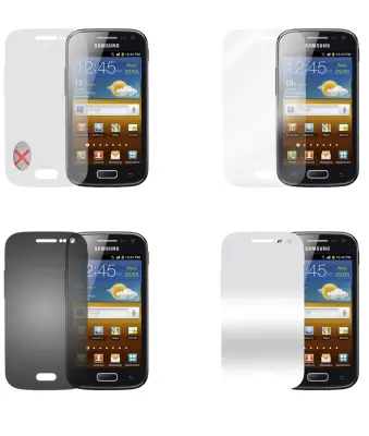 CADORABO Samsung - zaščitnimi filmi v High Clear - 4 filmi (1x zasebnost - 1x ogledalo - 1x Matt - 1x anti -Fingerprint)