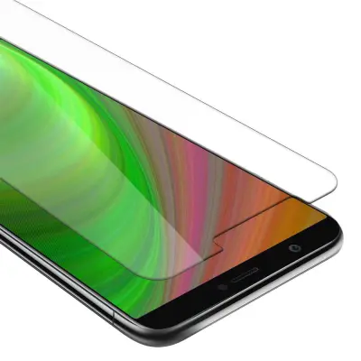 Oklepni film Cadorabo, združljiv z Huawei - zaščitnim filmom v visoki prosojnosti - kaljeno zaščitno steklo v 9H trdoti s 3D -združljivostjo na dotik