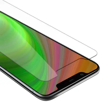 Oklepni film Cadorabo, združljiv z Nokia - zaščitnim filmom v visoki prosojnosti - kaljeno zaščitno steklo v 9H trdoti s 3D združljivostjo na dotik
