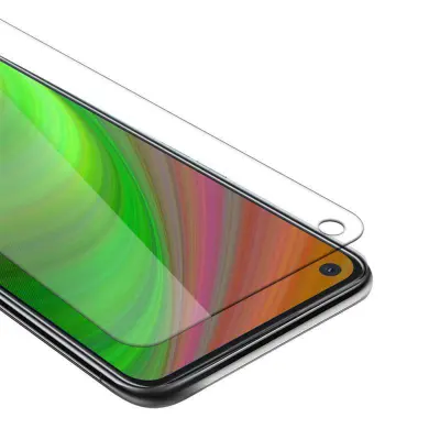 Oklepni film Cadorabo, združljiv z oppo - zaščitnim filmom v visoki prosojnosti - kaljeno zaščitno steklo v 9H trdoti s 3D združljivostjo na dotik
