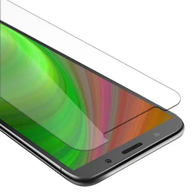 Oklepni film Cadorabo, združljiv z Huawei - zaščitnim filmom v visoki prosojnosti - kaljeno zaščitno steklo v 9H trdoti s 3D -združljivostjo na dotik