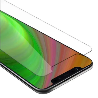 Oklepni film Cadorabo, združljiv z Xiaomi - zaščitnim filmom v visoki prosojnosti - kaljeno zaščitno steklo v 9H trdoti s 3D združljivostjo na dotik