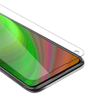 Oklepni film Cadorabo, združljiv z Huawei - zaščitnim filmom v visoki prosojnosti - kaljeno zaščitno steklo v 9H trdoti s 3D -združljivostjo na dotik