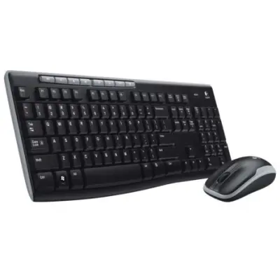 Raton Logitech MK270 RF tipkovnice Combo Black Reperic