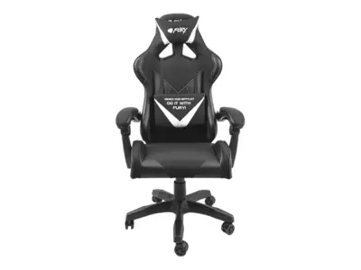 Gaming Fury Avenger L črna/bela