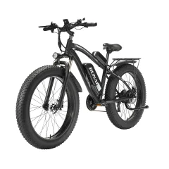 Električno kolo za odrasle Gunai MX02S 1000W 17Ah Mtb Fat Bike 40km/H Shimano 21 hitrosti - črno