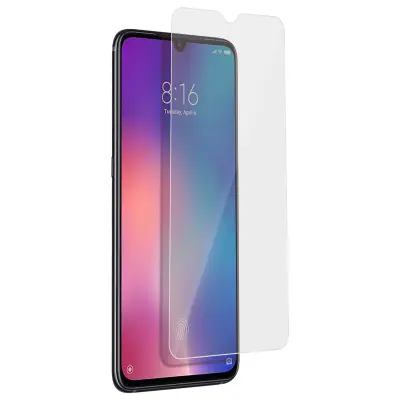 Film za ekran iz kaljenega stekla 9H, odporen proti praskam in prstnim odtisom - prozoren str. Xiaomi Mi 9
