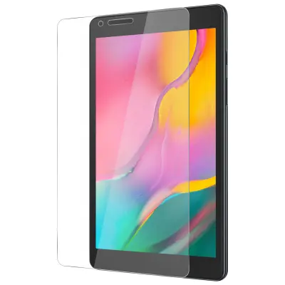 Film za zaslon iz kaljenega stekla s trdoto 9H, izjemno odporen - prozoren str. Samsung Galaxy Tab A 8.0 2019
