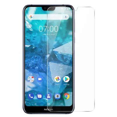 Zašcitna folija iz kaljenega stekla, proti udarcem in eksplozijam - prozorna str. Nokia 7.1