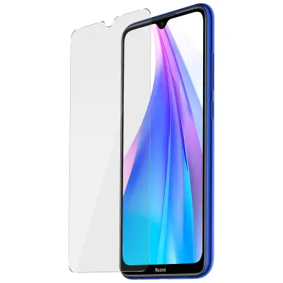 Film za zaslon iz kaljenega stekla 9H, izjemno odporen - prozoren str. Xiaomi Redmi Note 8 in Note 8 2021