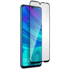 Poševna in izjemno odporna folija iz kaljenega stekla - prozorna s crnim obrisom str. Huawei P Smart 2019 / 2020 / Honor 10 Lite