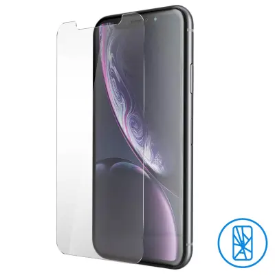 Zašcitna folija Ultra-resistant 9H in tanko kaljeno steklo - prozorno str. Apple iPhone XR