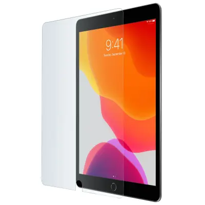 Izjemno odporna zašcita zaslona iz kaljenega stekla za Apple iPad 9 2021, iPad 8 2020 in iPad 7 2019 - prozorna