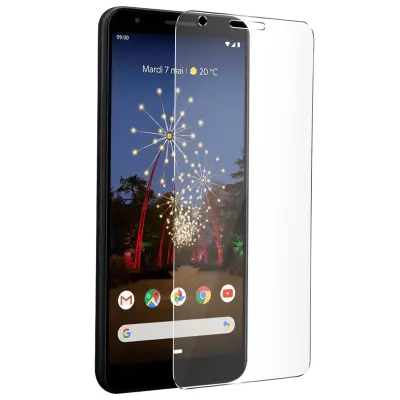 Film iz kaljenega stekla, odporen 9H, proti praskam in sledom - prozoren str. Google Pixel 3A