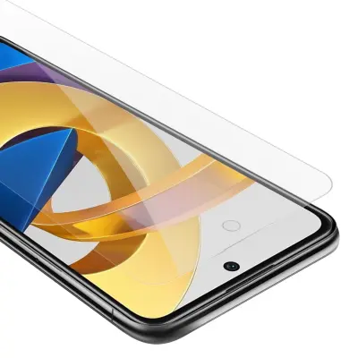 Oklepni film Cadorabo, združljiv z Xiaomi - zaščitnim filmom v visoki prosojnosti - kaljeno zaščitno steklo v 9H trdoti s 3D združljivostjo na dotik