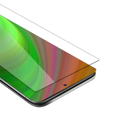 CADORABO Samsung - zaščitnim filmom v visoki prosojnosti - kaljeno zaščitno steklo v 9H trdoti s 3D združljivostjo na dotik