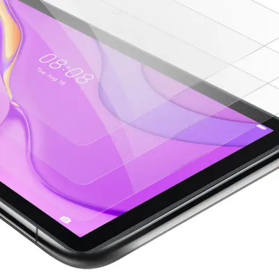 Cadorabo 3x oklepni film, združljiv s Huawei v visoki prosojnosti - 3 -paket kaljeno zaščitno steklo v 9H trdoti s 3D združljivostjo na dotik