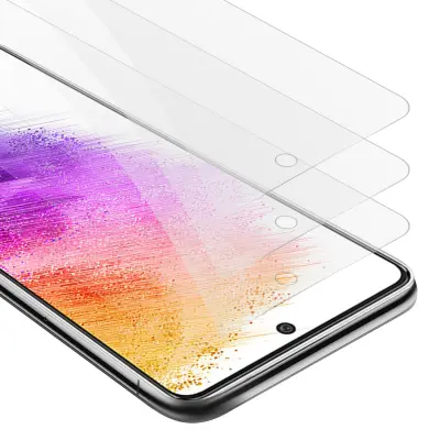 CADORABO Samsung  - 3 -paket kaljeno zaščitno steklo v 9H trdoti s 3D združljivostjo na dotik