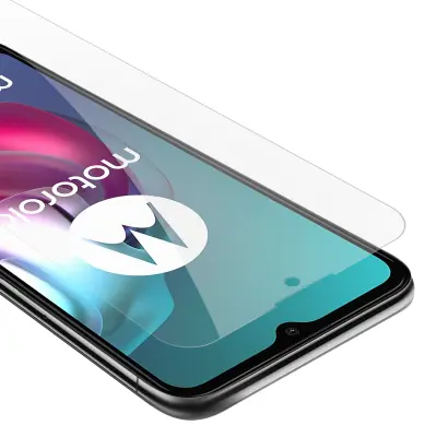 Oklepni film Cadorabo, združljiv z Motorola - zaščitnim filmom v visoki prosojnosti - kaljeno zaščitno steklo v 9H trdoti s 3D združljivostjo na dotik