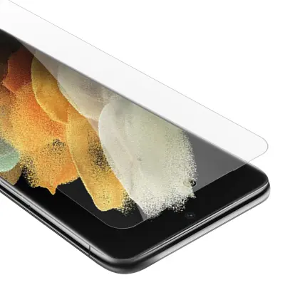 CADORABO Samsung - zaščitnim filmom v visoki prosojnosti - kaljeno zaščitno steklo v 9H trdoti s 3D združljivostjo na dotik